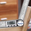 Preciva Digital Protractor with Screen Hold and 180° Rotating Function,