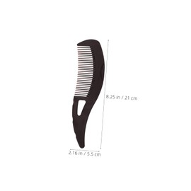 Baluue 2pcs Anti-dandruff Hair Comb Portable Fine Tooth Detangling Comb for Oily Hair Scalp Massage Tool for Curly for Home Travel and Work Use