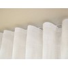 Recessed Ceiling Curtain Track Set (10' in 2 Sections-White)