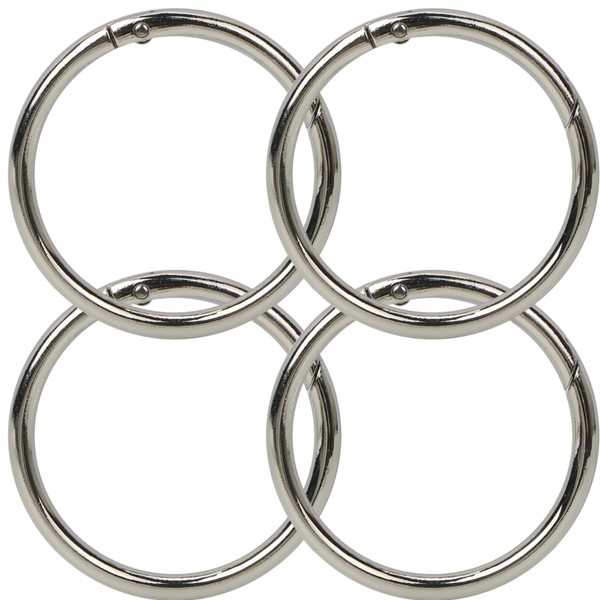 MagZen Round Carabiner, 2.0 inches (50 mm), Circle Carabiner, Hook,