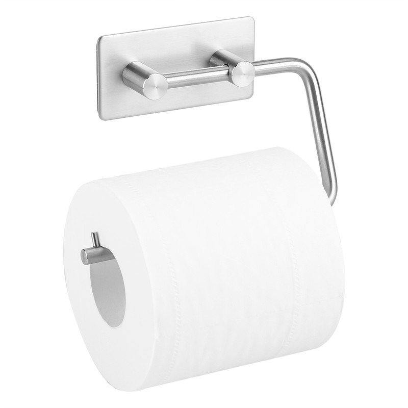 Wall Mounted Stainless Steel Roll Paper Holder Tissue Towel Rack