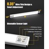 Under Cabinet Lighting 16'' Motion Sensor 5CCT Dimmable 78-LED Light,