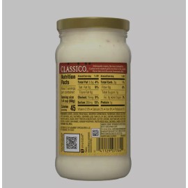 Classico Creamy Alfredo Spaghetti Pasta Sauce, 15 oz x 2 jars