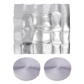 Attic Fan Seal Cover PE and Aluminum Efficient Insulation Film Dustproof Attic Vent Insulation Cover for Home 129x95cm/50.79x37.4in