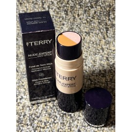 By Terry Nude Expert Duo Stick Foundation ~ 15 Golden Brown  NIB