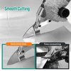 VLOXO Professional Metal Shear Drill Attachment, Sheet Metal Cutter for