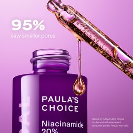Paula's Choice CLINICAL 20% Niacinamide Vitamin B3 Concentrated Face Serum, Anti-Aging Serum for Face, Treatment for Discoloration & Minimizing Large Pores, Fragrance-Free, 0.67oz