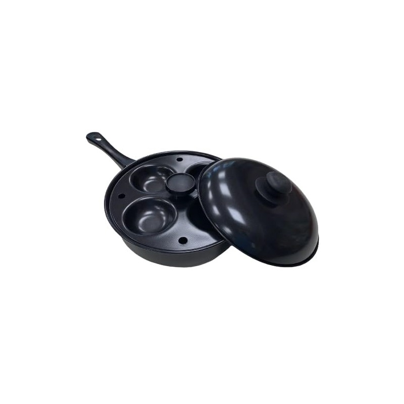 Fox Run Egg Pan, Non-stick Egg Poacher and Fry Pan