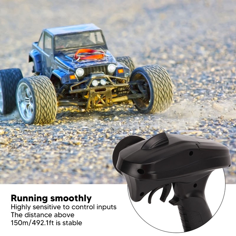 BuyWeek RC Transmitter Receiver, 2.4G 3 Channel Remote Control Car
