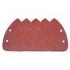 Blue Spot Tools 19863 60 Grit Detail Sanding Pads, Brown
