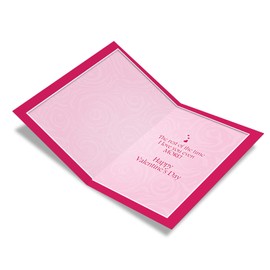 NobleWorks, Cute Valentine's Card with Envelope - Heartfelt Stationery Notecard for Valentines - Love You So Much 2147