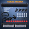 Nilight 40LED Green Emergency Strobe Traffic Advisor Light Bar with