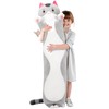 Mewaii Long Cat Plush 5 Sizes, 120% Extra Filling Giant