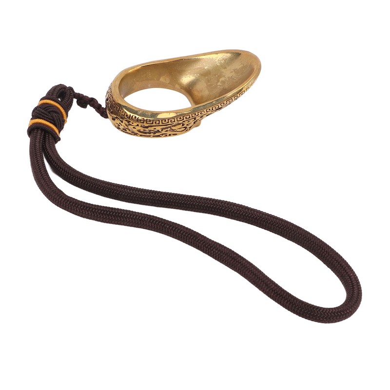 Archery Thumb Rings Good Protection Engraving Pattern Thumb Protector Rings