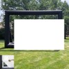 Replacement White Screen Yimukaka 25ft Inflatable Projector Screen,No Seam,Inflatable Frame
