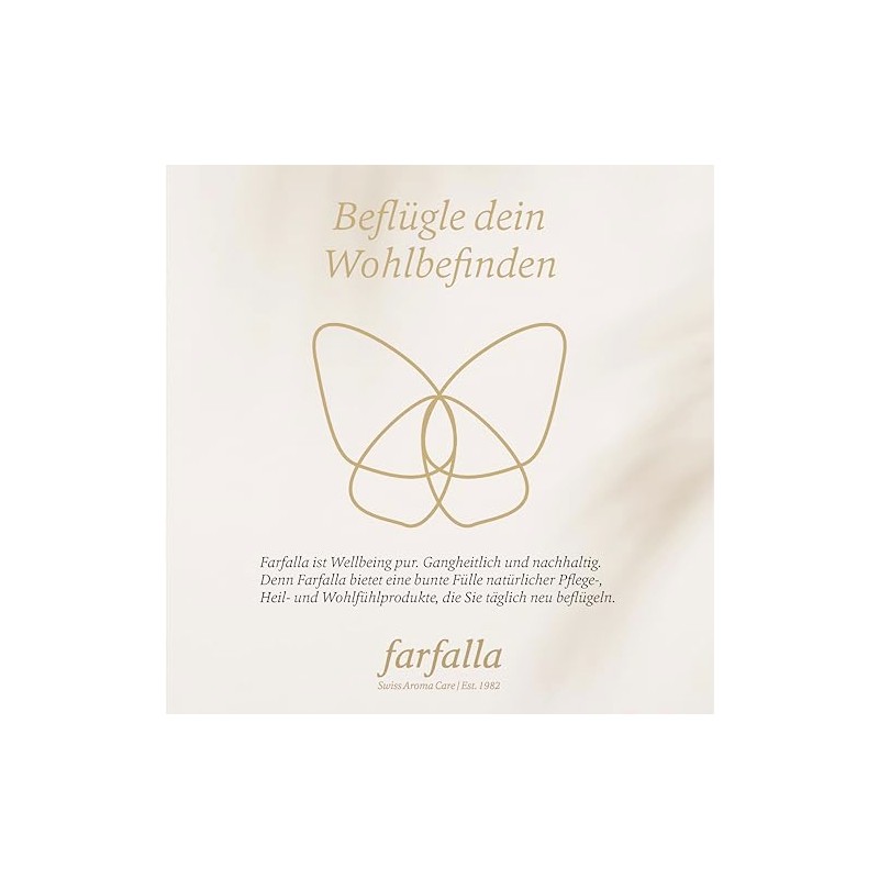 FARFALLA Gute Night Bubble Bath, Sleep Beautiful, Natural Cosmetics, 200