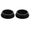 sourcing map 2 Pcs Black Plug Holes, Waterproof Rubber Button