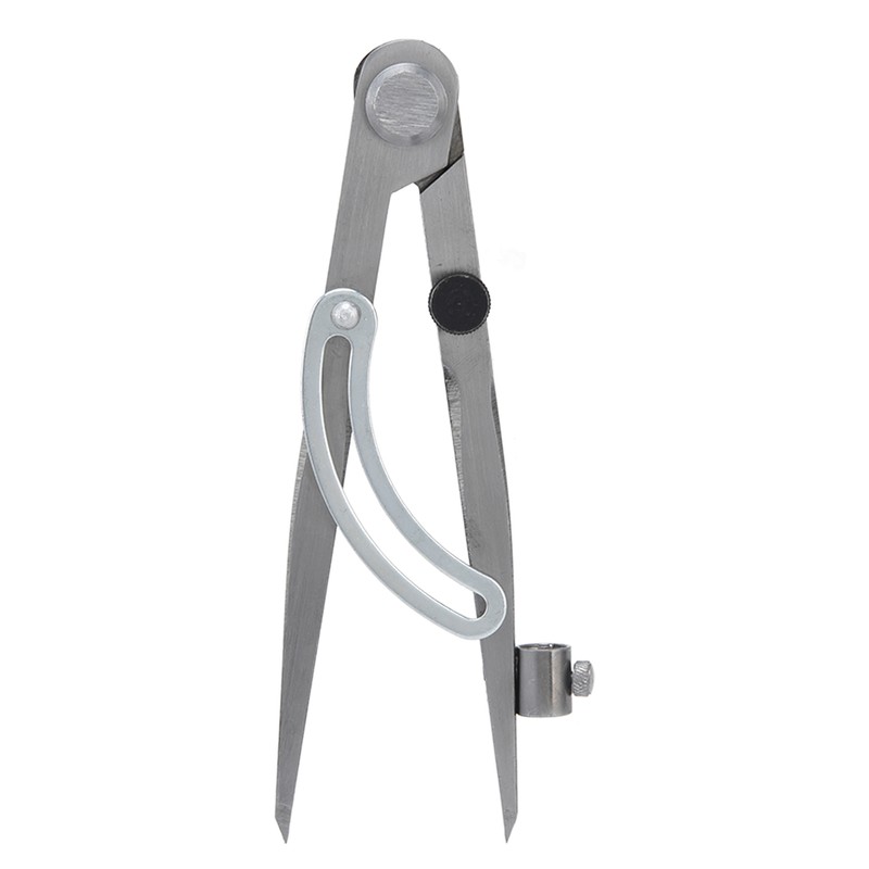 Wing Divider Gauge Carbon Steel Adjustable Angle Lockable Scribing Tool