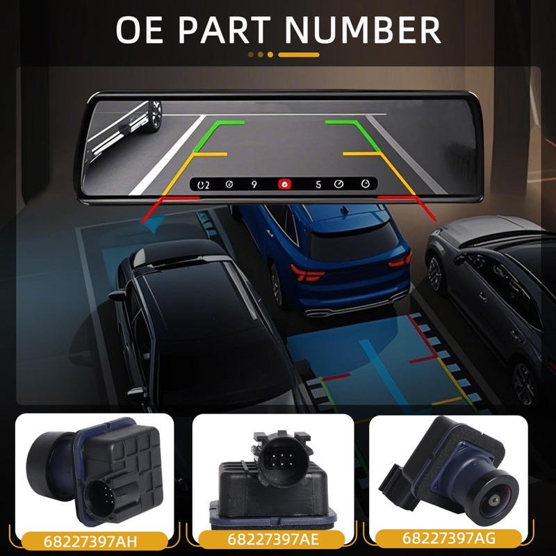 JAVOUKA Rear Backup Camera Compatible with Chrysler Pacifica 2017-2023, 170°