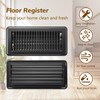 Floor Vents Floor Registers 4x10 Inch, Heavy Duty Metal Hot