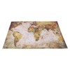 World Map Rug Anti Slip Floor Mat Soft Area Rug