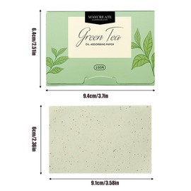 WHYCNJL Set of 4 Facial Blotting Paper for Oily Skin Care, Blotting Papers, Natural Oil Absorbent Sheets, Oil Blotting Papers, Face Blotting Papers, Face Oil Blotting