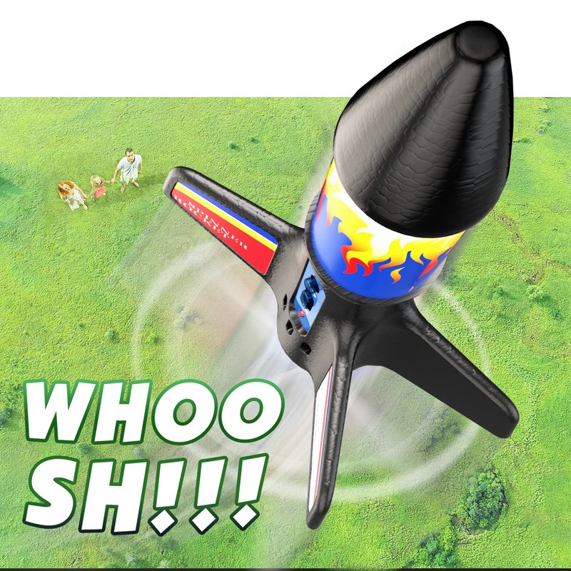 lakebyin Flying Launcher for Kids - Electric Flying Toys with
