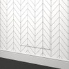 14" x 14" Spring Loaded White Plastic Access Panel