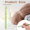 12mm Metal Crochet Hooks - Large Size, Jumbo, Ideal for