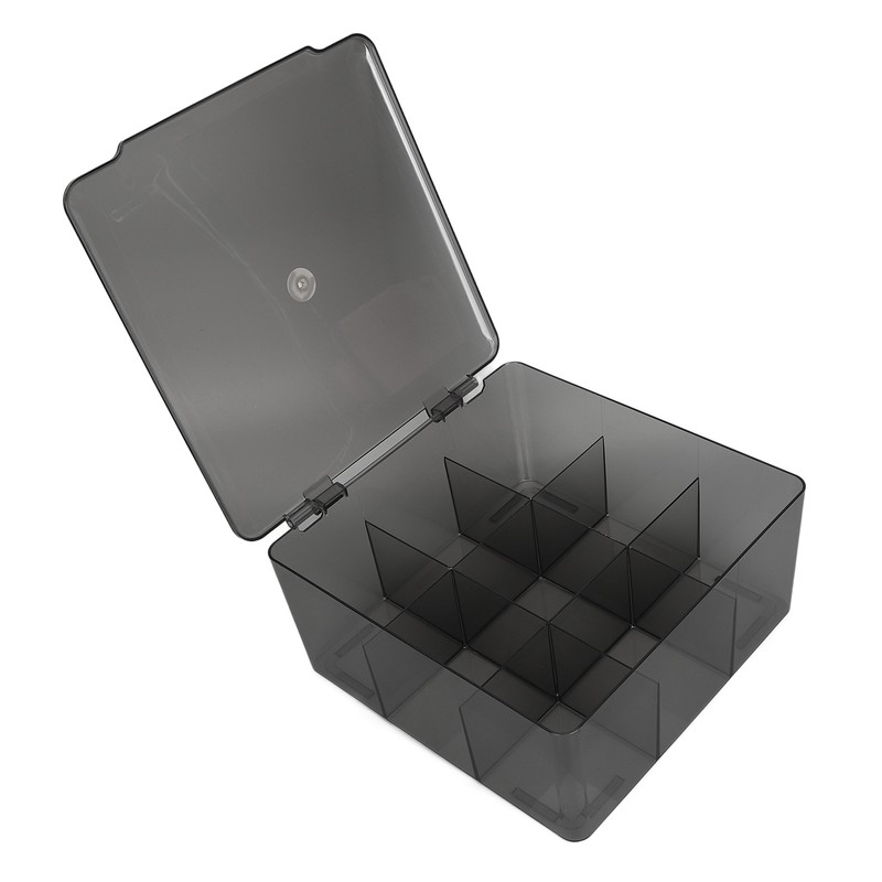 Flip Grids Storage Box Large Capacity Dustproof Easy Access Skincare