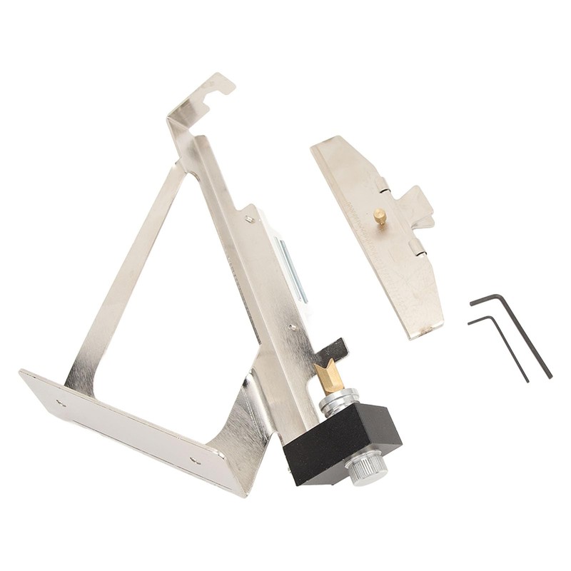 Adjustable Fletching Jig, Arrow Fletching Tool for Real Feathers, Plastic