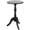 Decor Therapy Simplify Round Pedestal Accent Side Table, 24" x