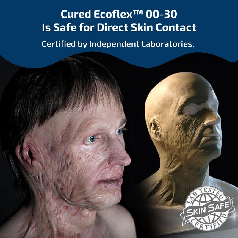 Smooth-On Ecoflex™ 00-30 Super-Soft, Platinum Cure Silicone Rubber - Pint