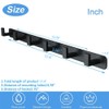 Vanloory Coat Rack, Heavy Duty Stainless Steel 6 Tri Coat