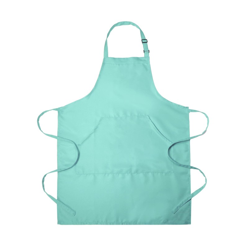sourcing map Kitchen Cooking Aprons 82x68cm Adjustable Bib Waterproof Long