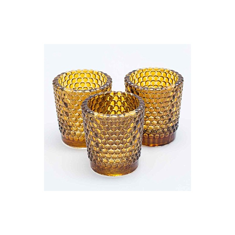 Richland Votive Candle Holders Hobnail Pink Set of 72