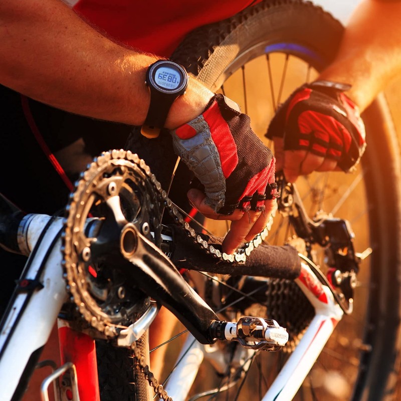Ziranee 9-Speed Chain, 3 Pairs Bicycle Chain, Bicycle Chain Lock,