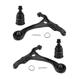KAX Front Lower Control Arm w/Ball Joint + Sway Bar Links for 2003 2004 2005 2006 2007 Honda Accord, 2004-2008 Acura TSX Suspension Kit K640289 K640290 K80228 4pc