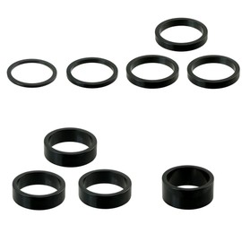 CyclingDeal Alloy Road or MTB Bike Headset Spacer 1-1/8" Stem 1 x 2mm 1 x 3mm 3 x 5mm 3 x 10mm 1 x 15mm