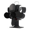 4 Blades Heat Powered Fireplace Fan Self Starting Temperature Resistant