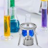 iplusmile Lamp Lab Tripod Stand Adjustable Height Lab Bunsen Burner