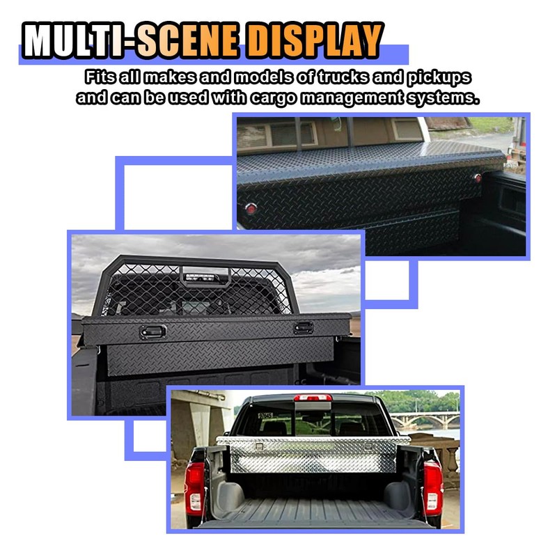 4PCS Truck Tool Box Mounting Kit, J Hook Truck Toolbox