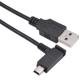 Xivip Mini USB Charging Cable Compatible with Wacom Intuos Pro PTH450 PTH650 PTH451 PTH651 PTH851 Intuos5 PTK450 PTK650 PTK850 Intuos4 PTK440 PTK640 PTK840 PTK1240 Bamboo CTE450 (5FT, Right Angle)