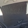 Oto Güneşlik Perde Yan Cam Güneş Önleyici Aksesuar Siyah Keçe