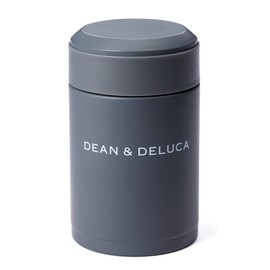DEAN & DELUCA Soup Pot Charcoal Gray, 10.1 fl oz (300 ml), Thermal Insulated Jar, Soup Jar, Lunch Jar, Length 3.0 x Width 3.0 x Height 5.1 inches (7.5 x 7.5 x 13 cm)