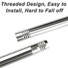 Paint Roller Extension Pole with Screw Fit and Push Fit,