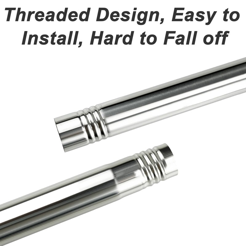 Paint Roller Extension Pole with Screw Fit and Push Fit,