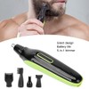 Nose Hair Trimmer Set,USB 5 in 1 Electric Facial Ear