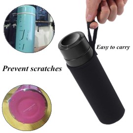 candygirlft Water Bottle Carrier Bag 25 oz, Water Bottle Sleeve, Water Bottle Holder Bag, Bottle Pouch Holder, 24oz Neoprene Sleeve Sports Water Bottle Accessories for Hiking Travelling (24 oz-2pack)