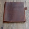 YIYUS Compatible with Rocketbook Cover Smart Business Genuine Leather Notebook